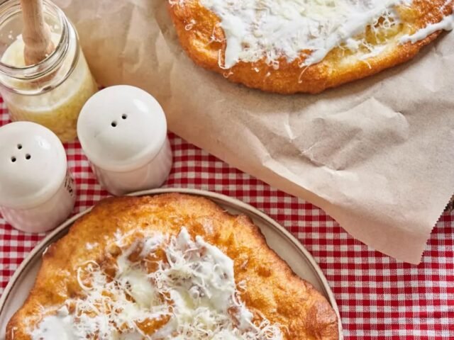 Traditional Hungarian Lángos Recipe