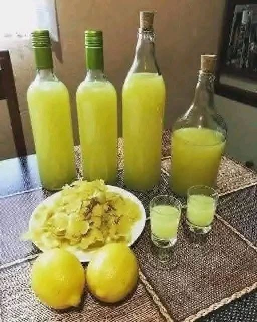 Homemade Lemon Drink